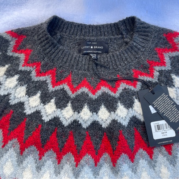 Lucky Brand Soft Knit Sweater (NWT). Size: Extra Small - Picture 5 of 6